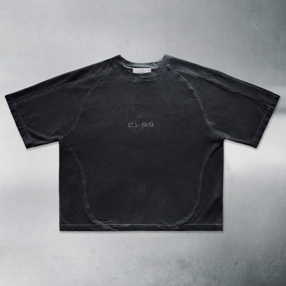 01-99 ABANDON T-SHIRT - Cement